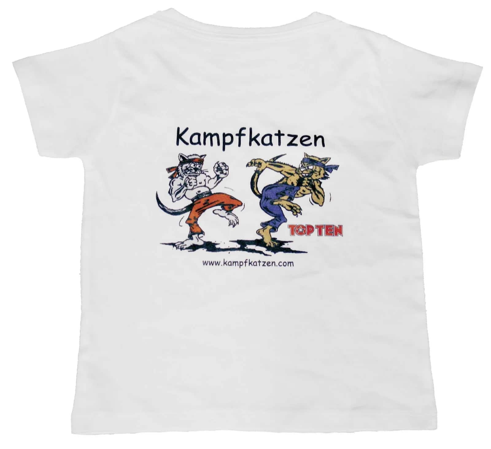T-skjorte for barn “Kampfkatzen”