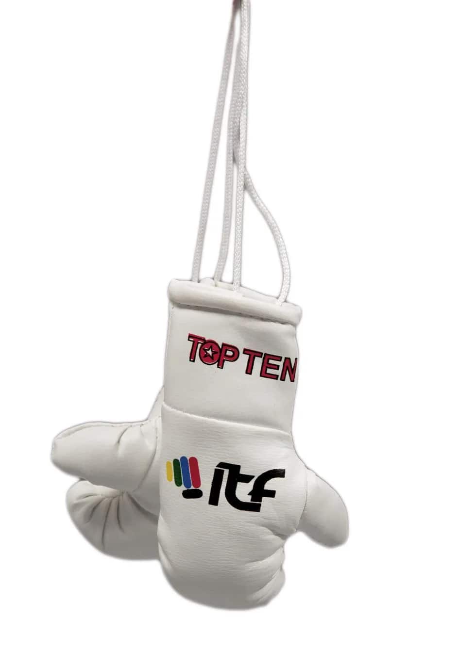 Mini boksehansker “ITF” - hvit