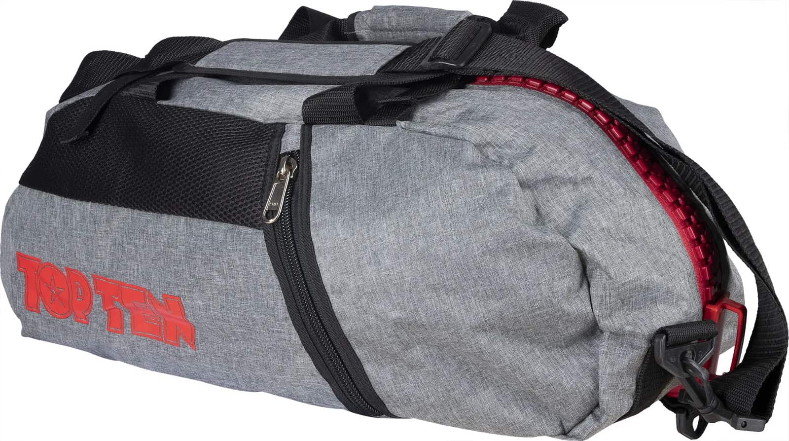 Ryggsekk-sportsbag-duffelbag-kombinasjon “Grey”
