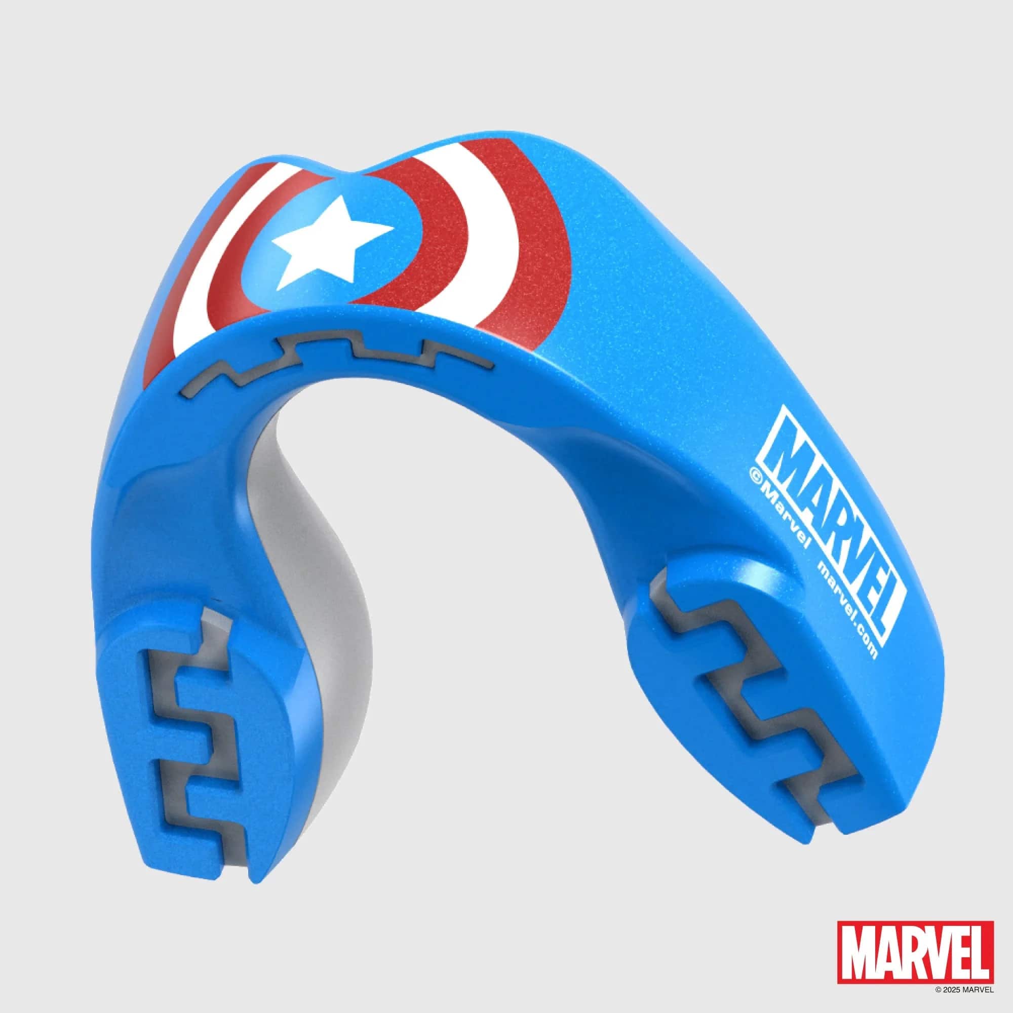 SafeJawz Marvel Captain America tannbeskytter · Blue