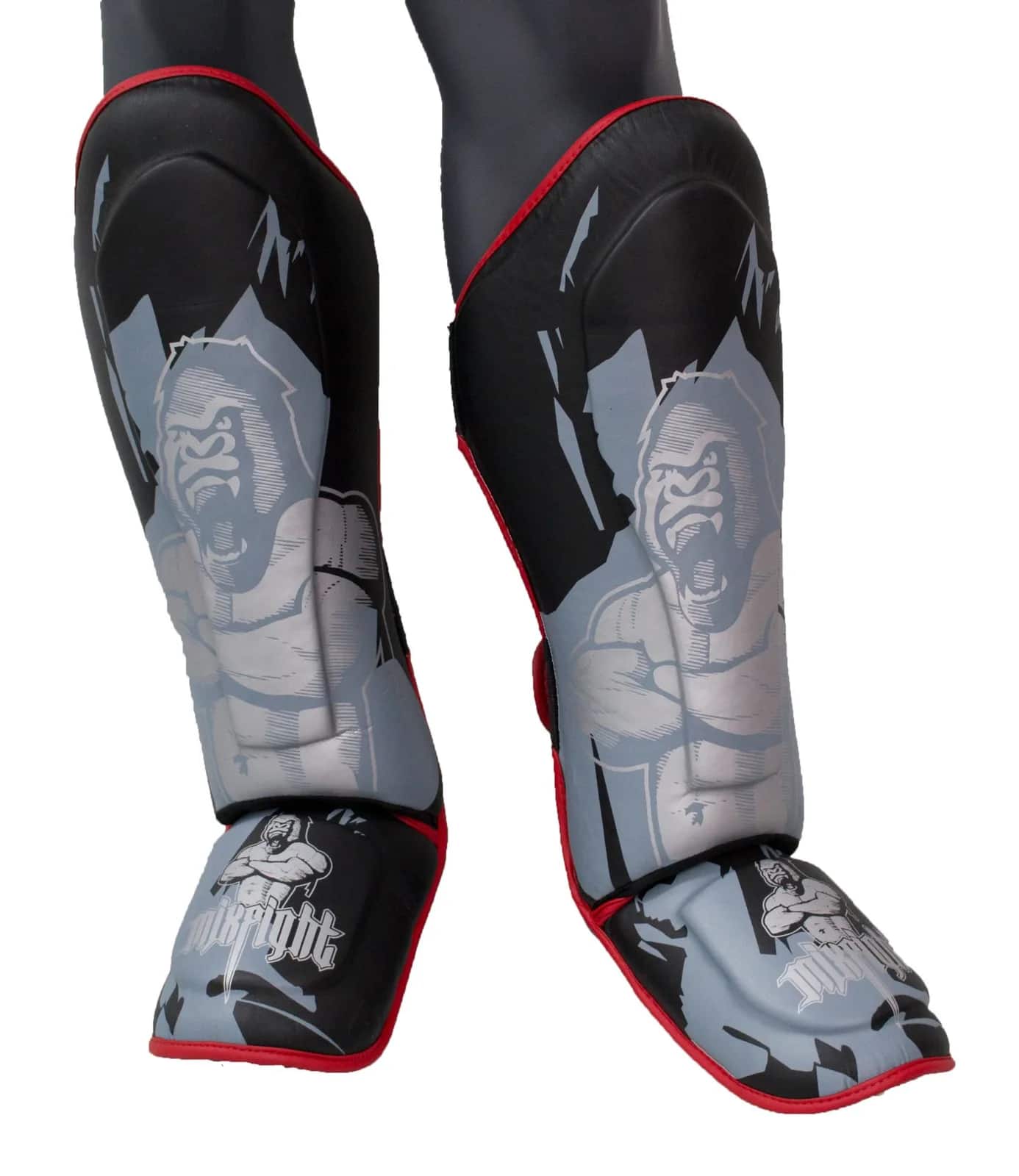 Leggbeskytter “Mix Fight Gorilla” for thaiboksing, K1 og MMA