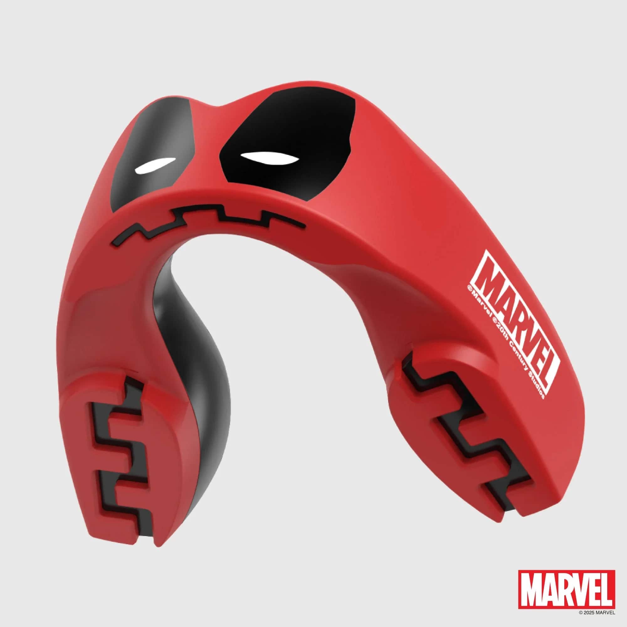 SafeJawz Marvel Deadpool tannbeskytter Adults · Red