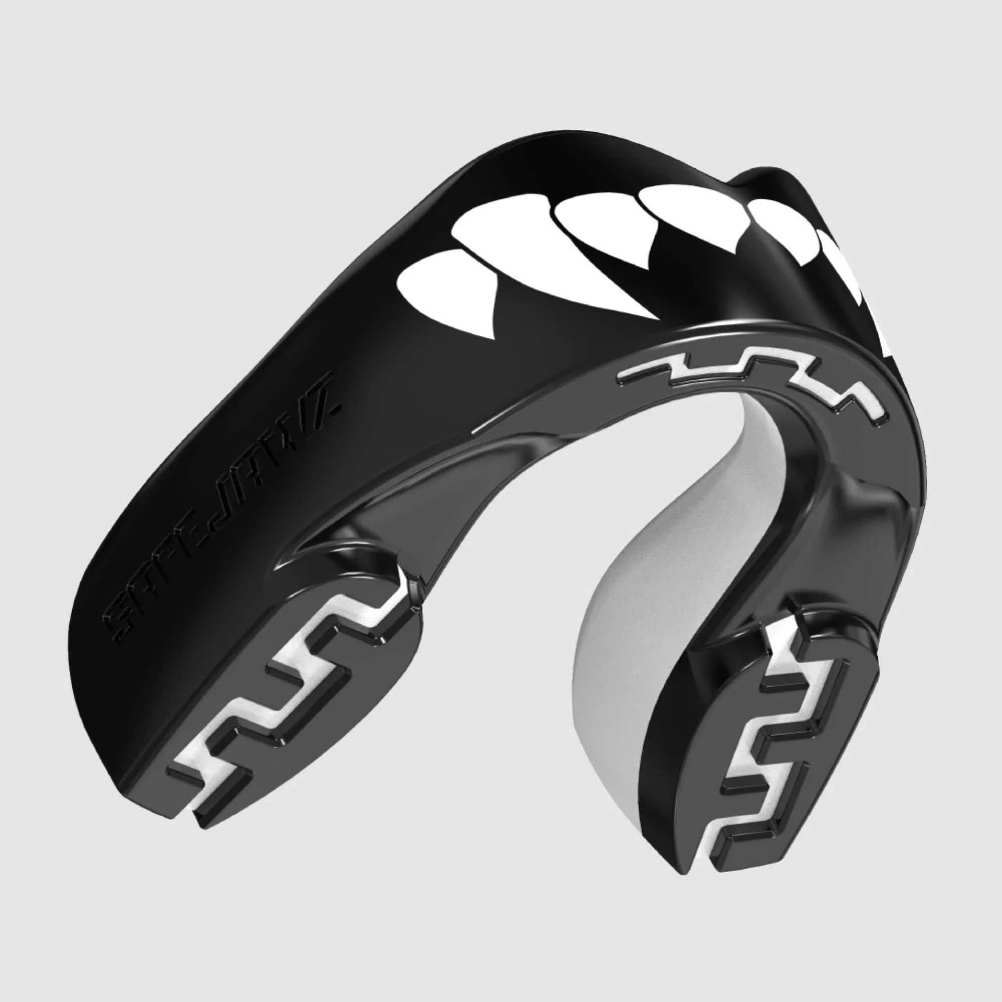 SafeJawz 'Fangz' tannbeskytter · Extro Series · Black & White