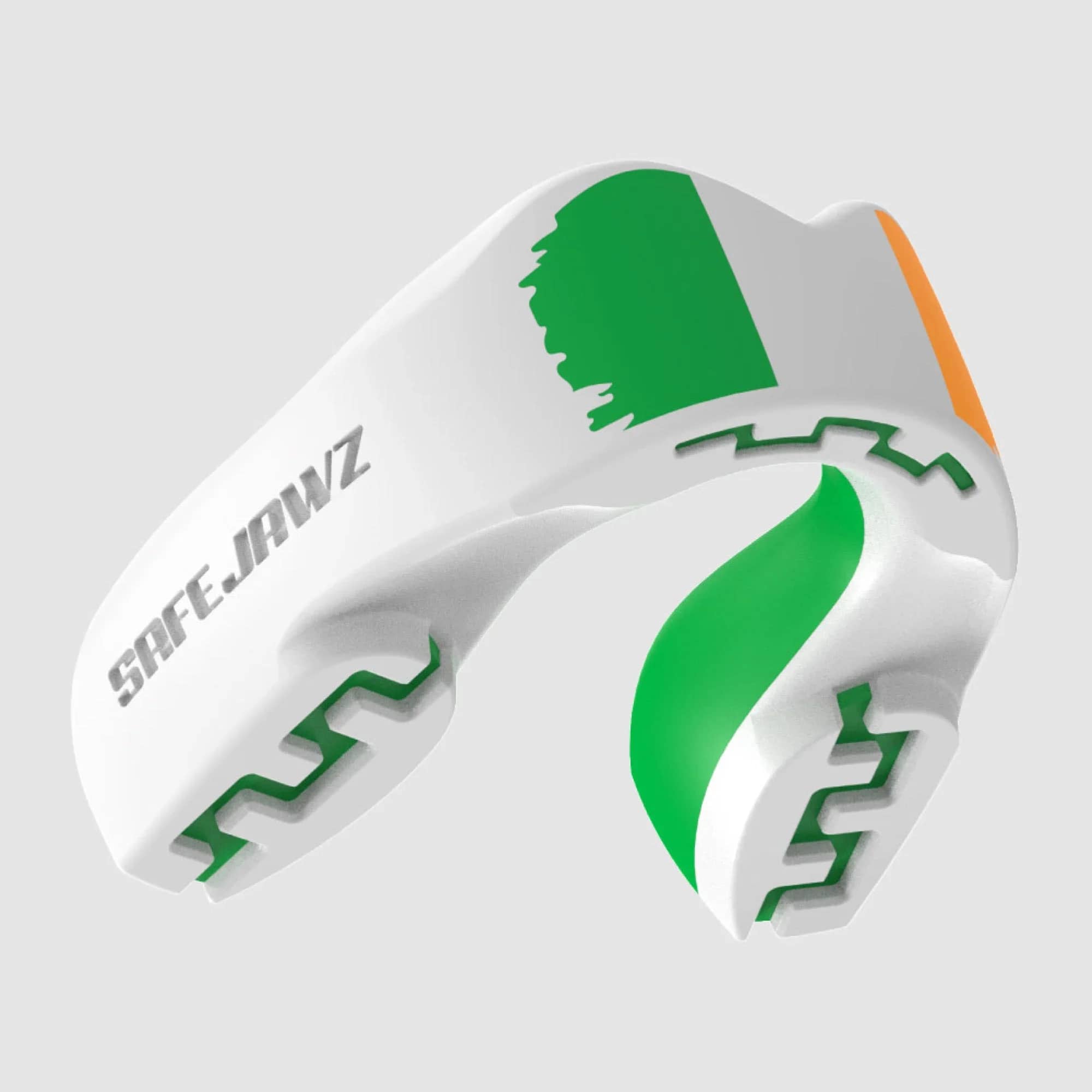 SafeJawz Extro Flags Range tannbeskytter Ireland – originalt produktbilde fra SafeJawz