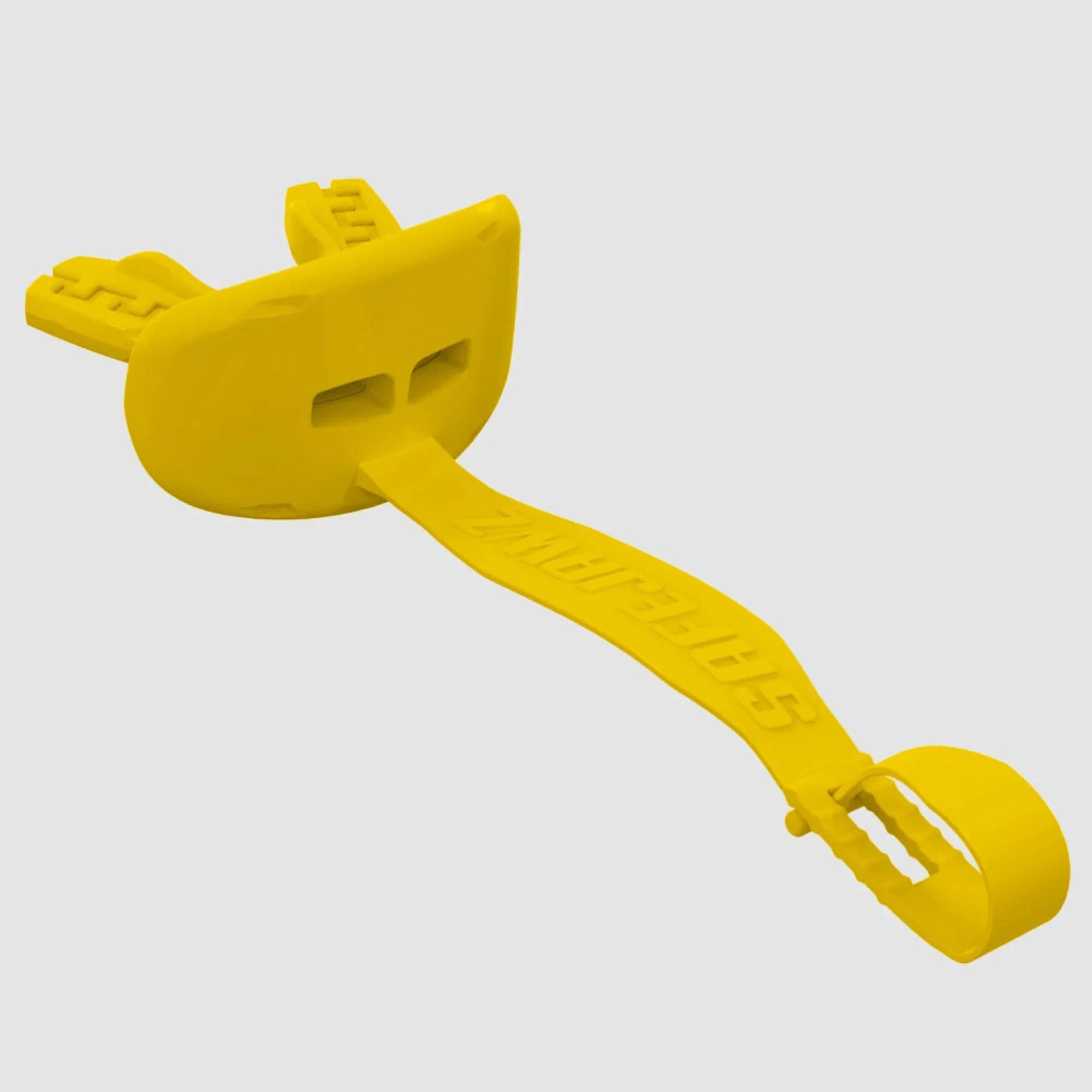 SafeJawz Intro Series leppebeskytter · Yellow – originalt produktbilde fra SafeJawz