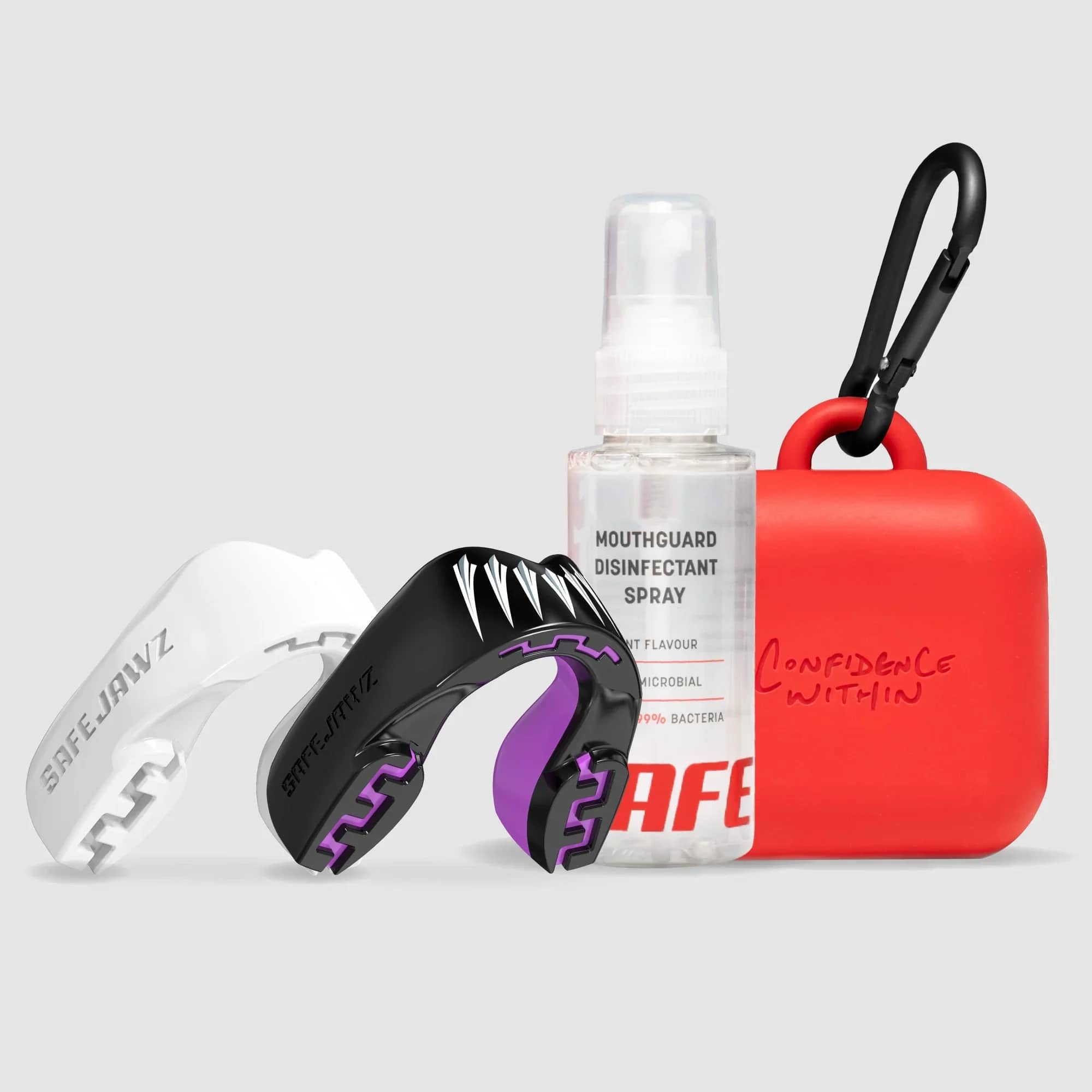 SafeJawz Marvel Premium-pakke · Panther – originalt produktbilde fra SafeJawz