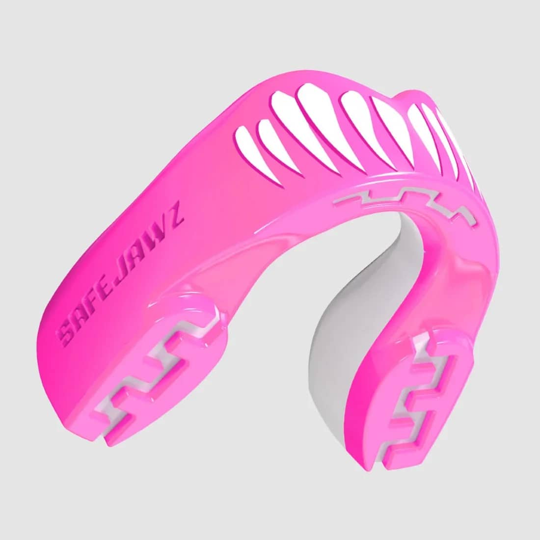 SafeJawz EXTRO Pink Viper i rosa med hvitt slangemotiv