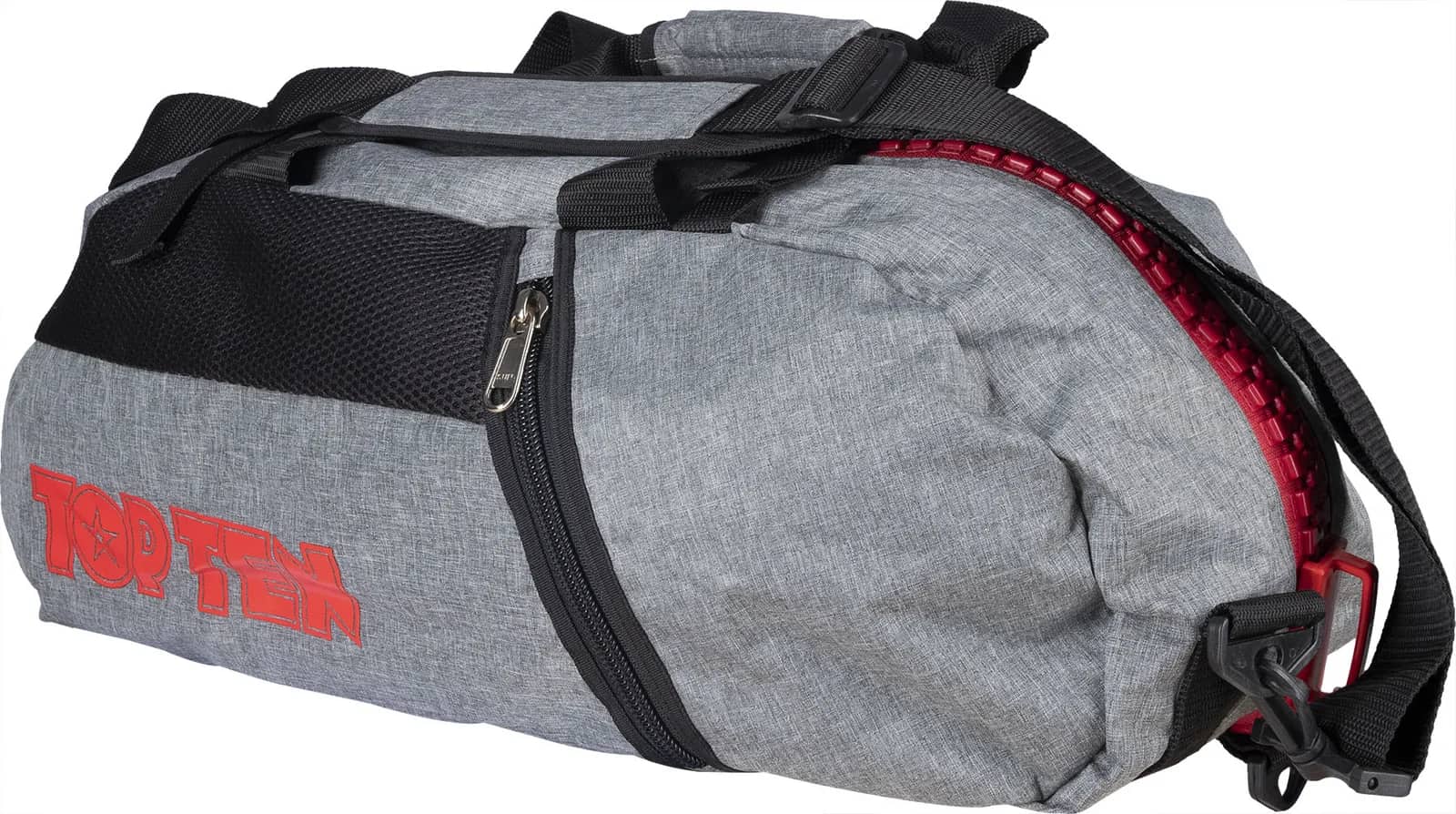 Ryggsekk-sportsbag-duffelbag-kombinasjon “Grey”