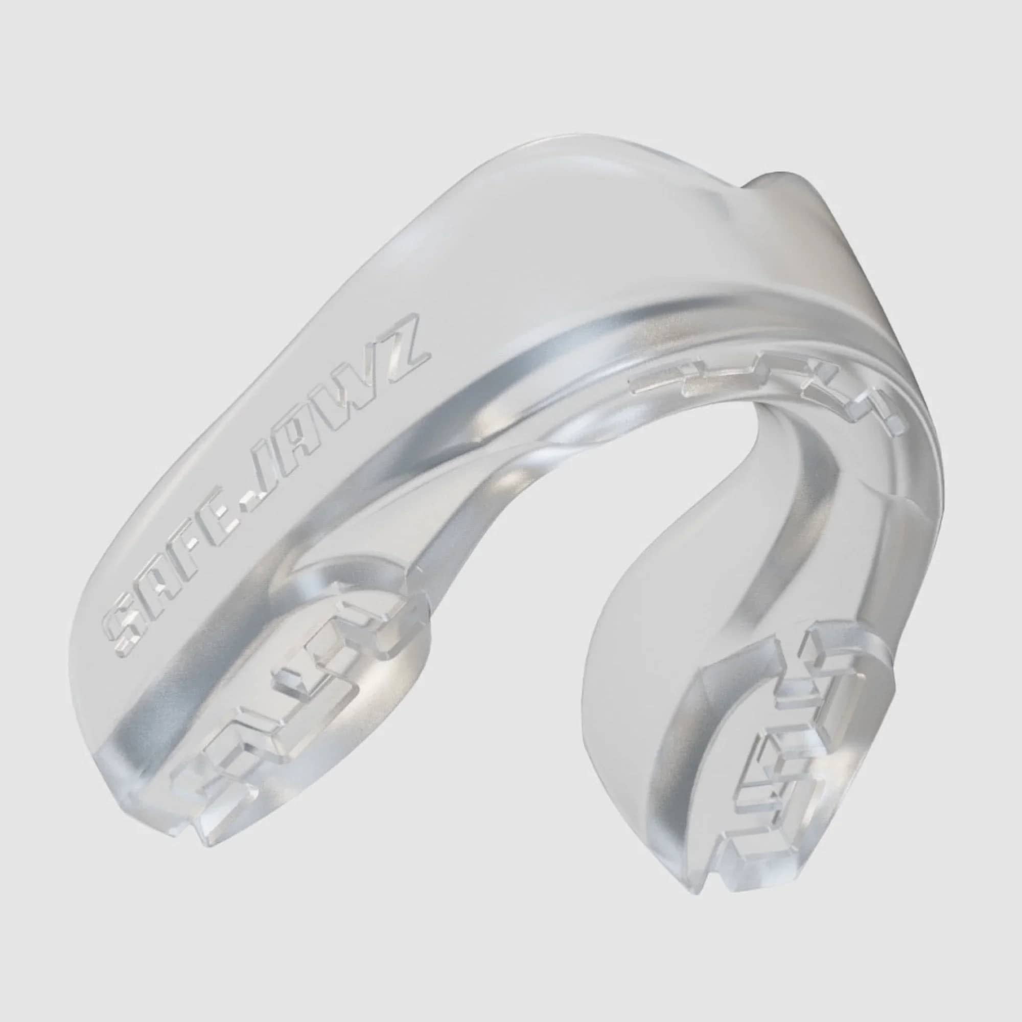 SafeJawz Intro Series tannbeskytter · Clear – originalt produktbilde fra SafeJawz