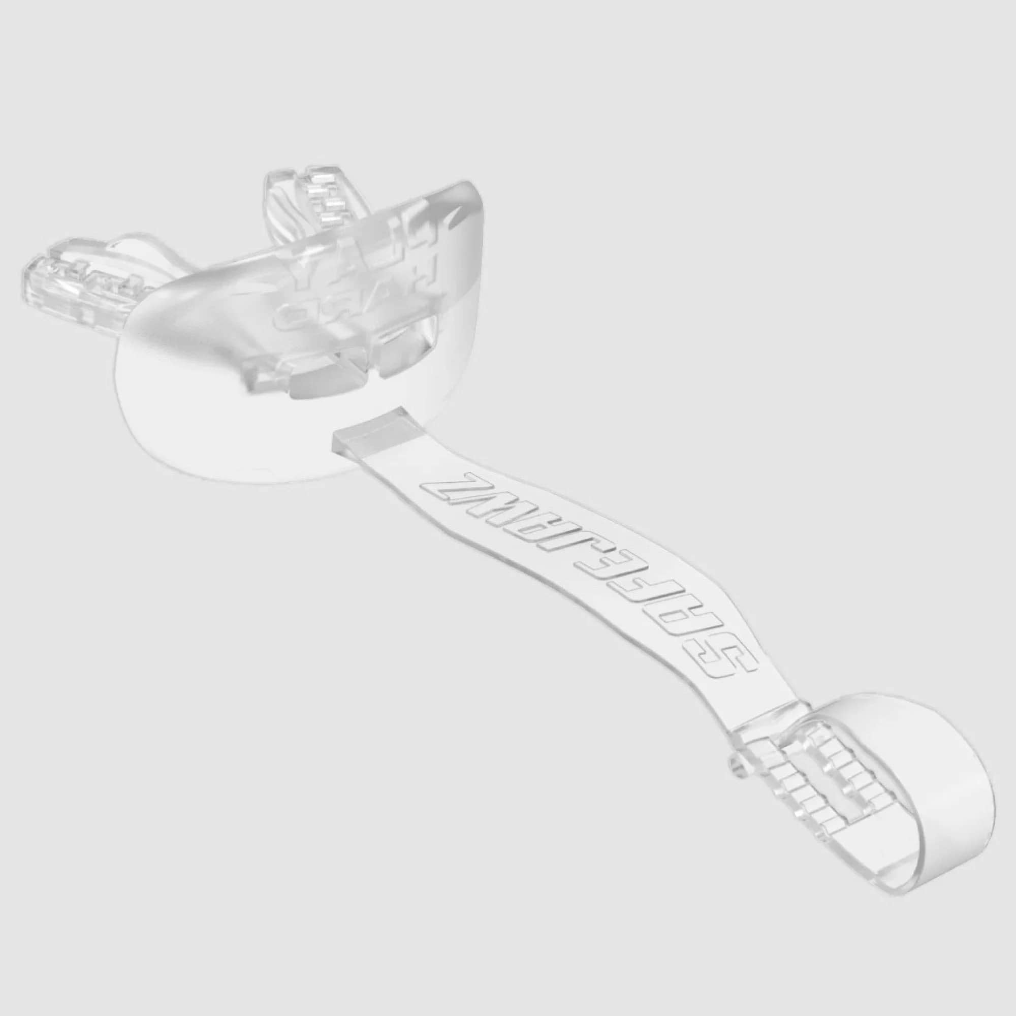 SafeJawz Intro Series leppebeskytter- Clear – originalt produktbilde fra SafeJawz