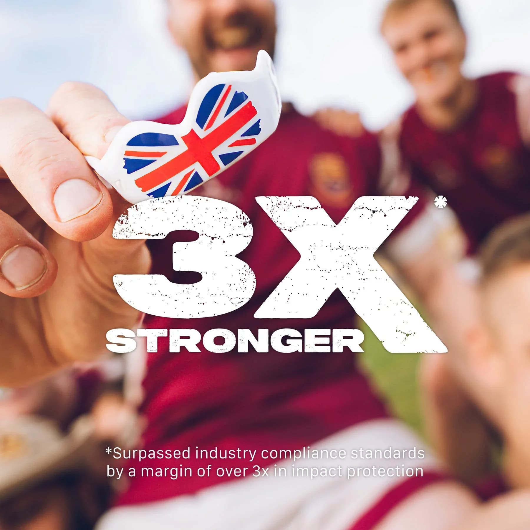 SafeJawz Extro Flags Range tannbeskytter UK – alternativt bilde fra SafeJawz