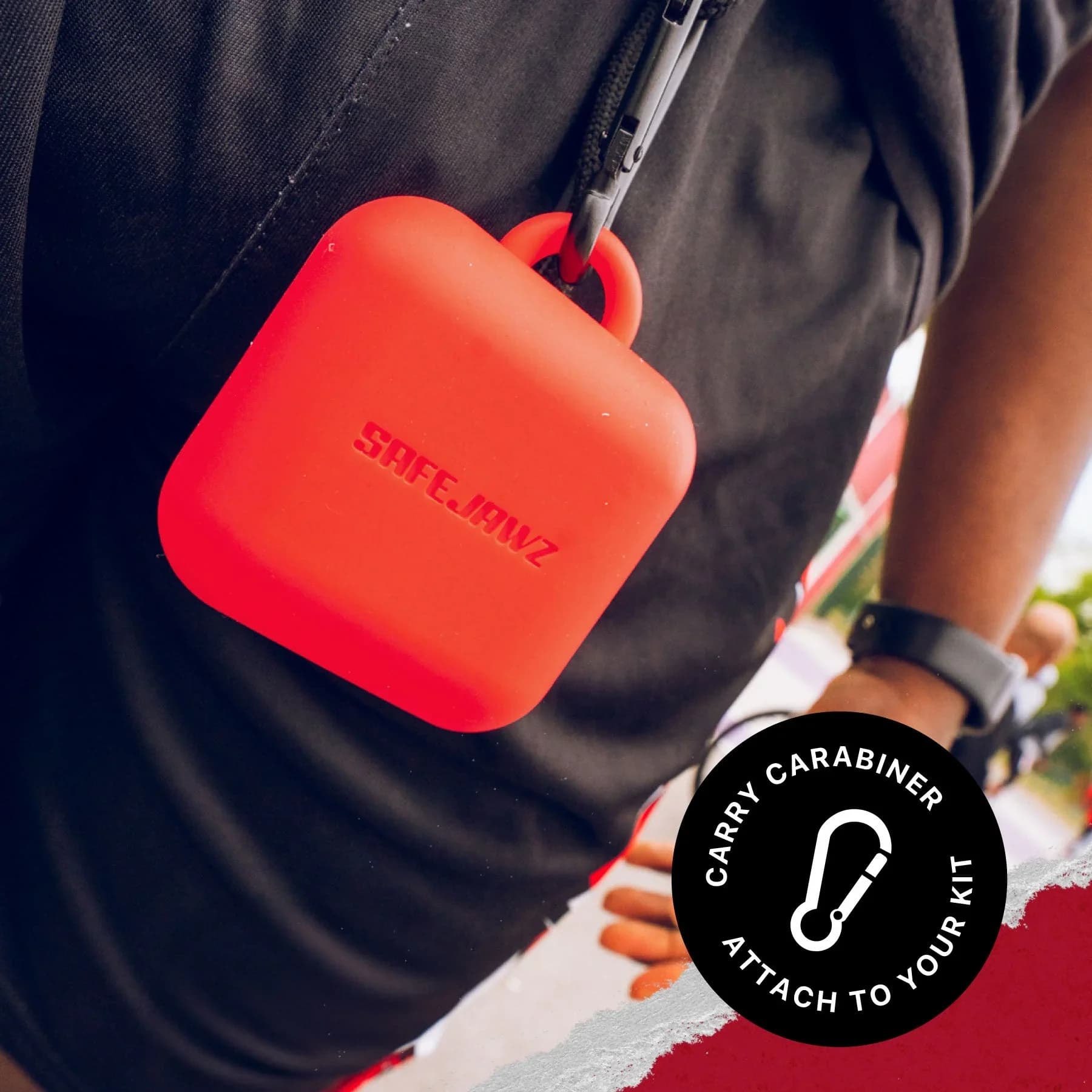 SafeJawz premiumetui i silikon – alternativt bilde fra SafeJawz