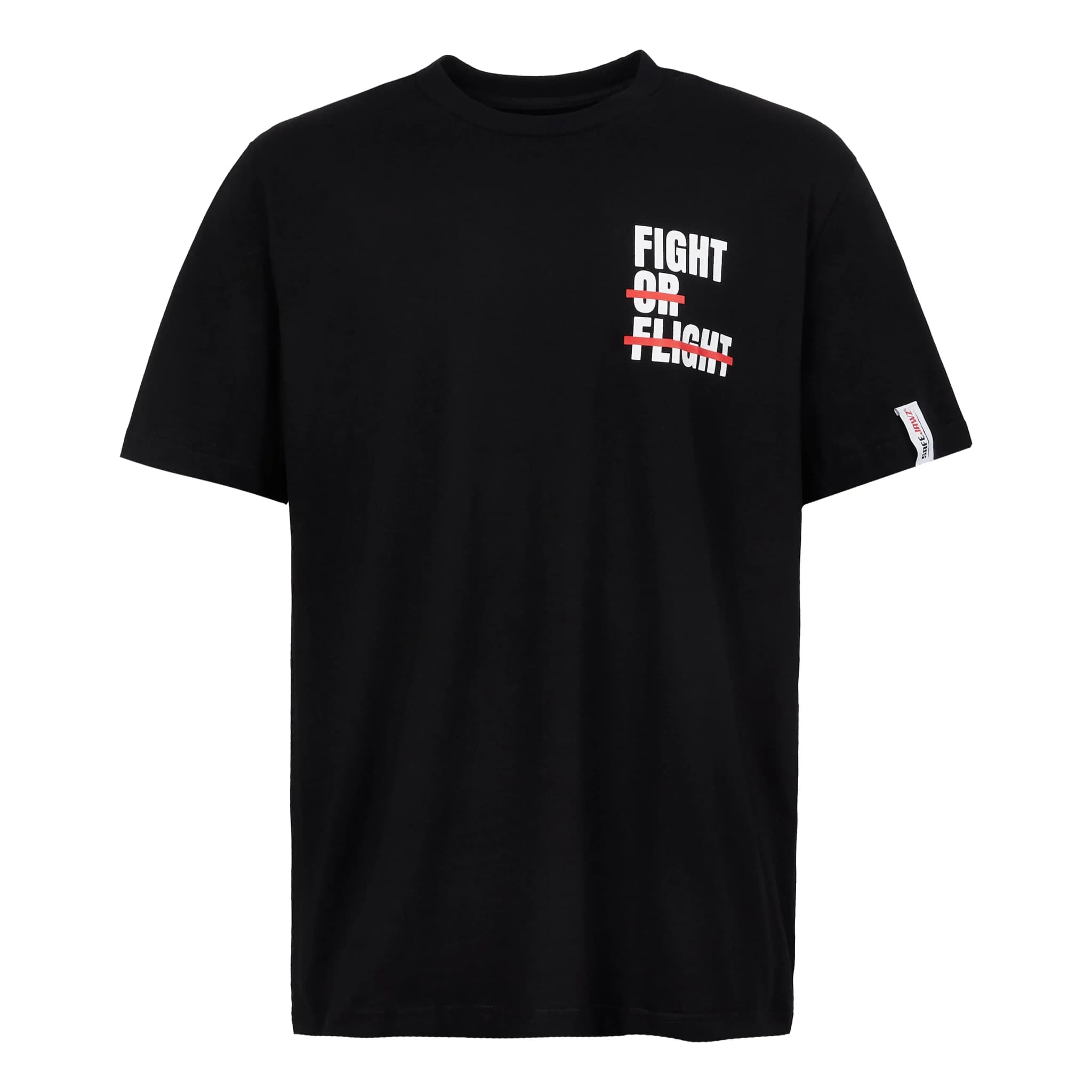 SafeJawz Fight or Flight T-Shirt – originalt produktbilde fra SafeJawz