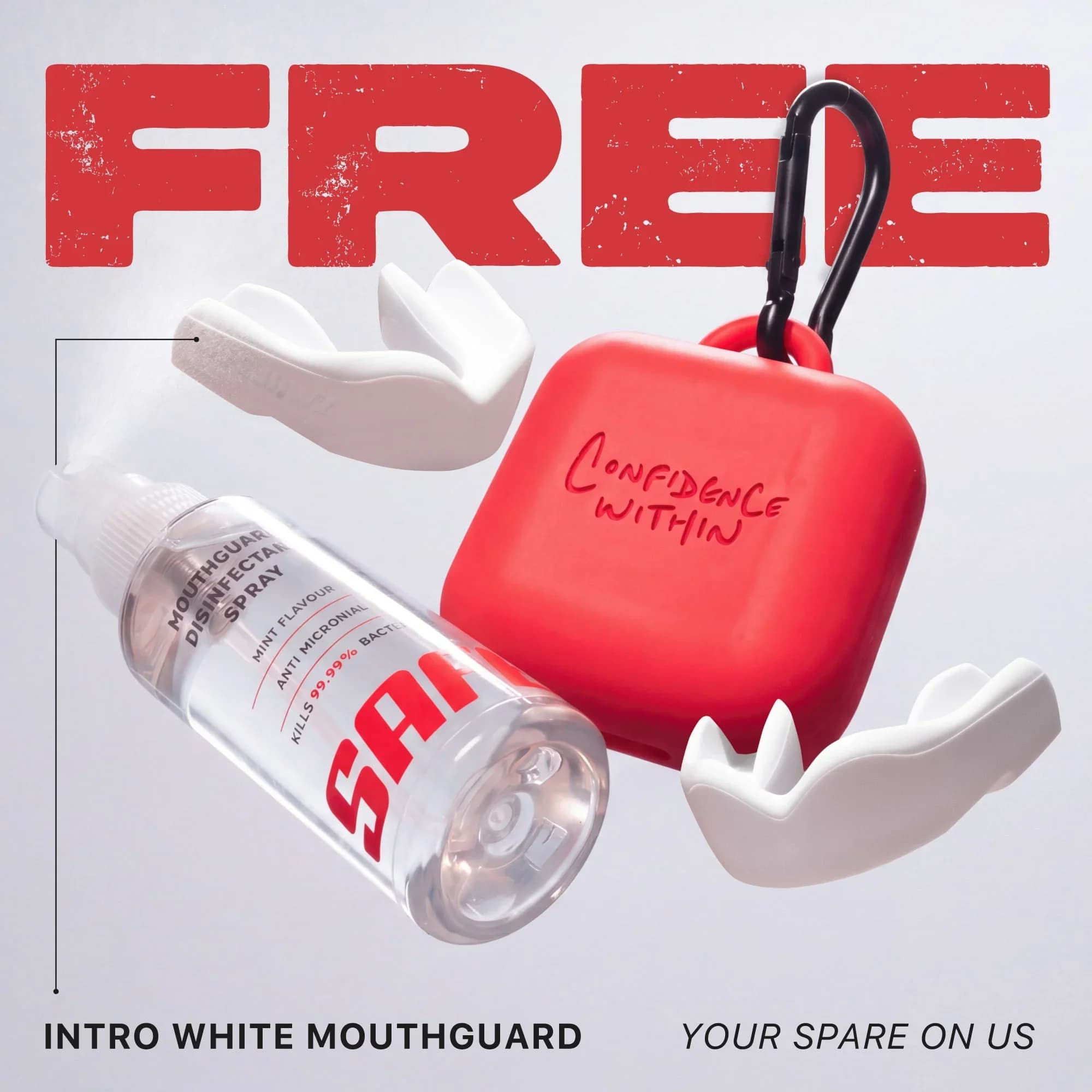 SafeJawz Intro Series Premium-pakke · White – alternativt bilde fra SafeJawz