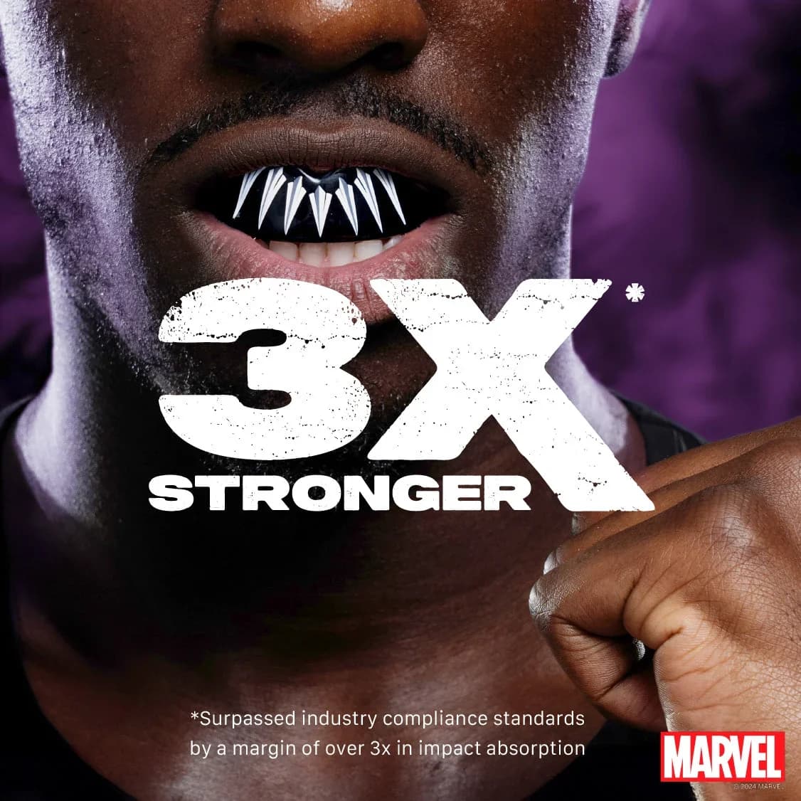 SafeJawz Marvel Black Panther tannbeskytter – alternativt bilde fra SafeJawz