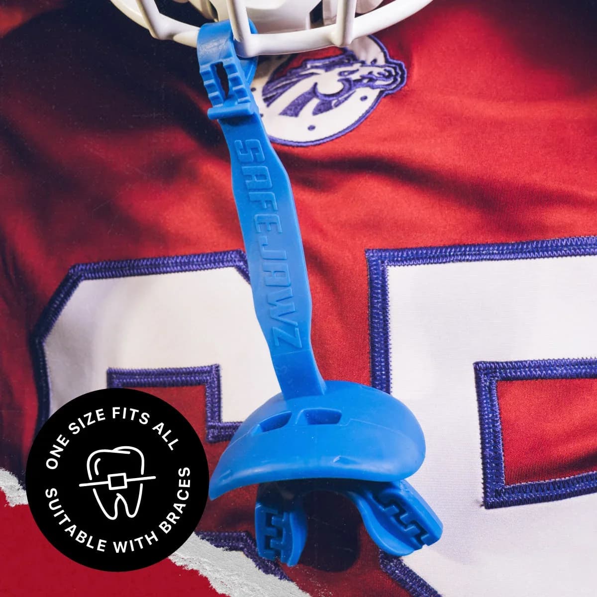 SafeJawz Intro Series leppebeskytter- Blue – alternativt bilde fra SafeJawz