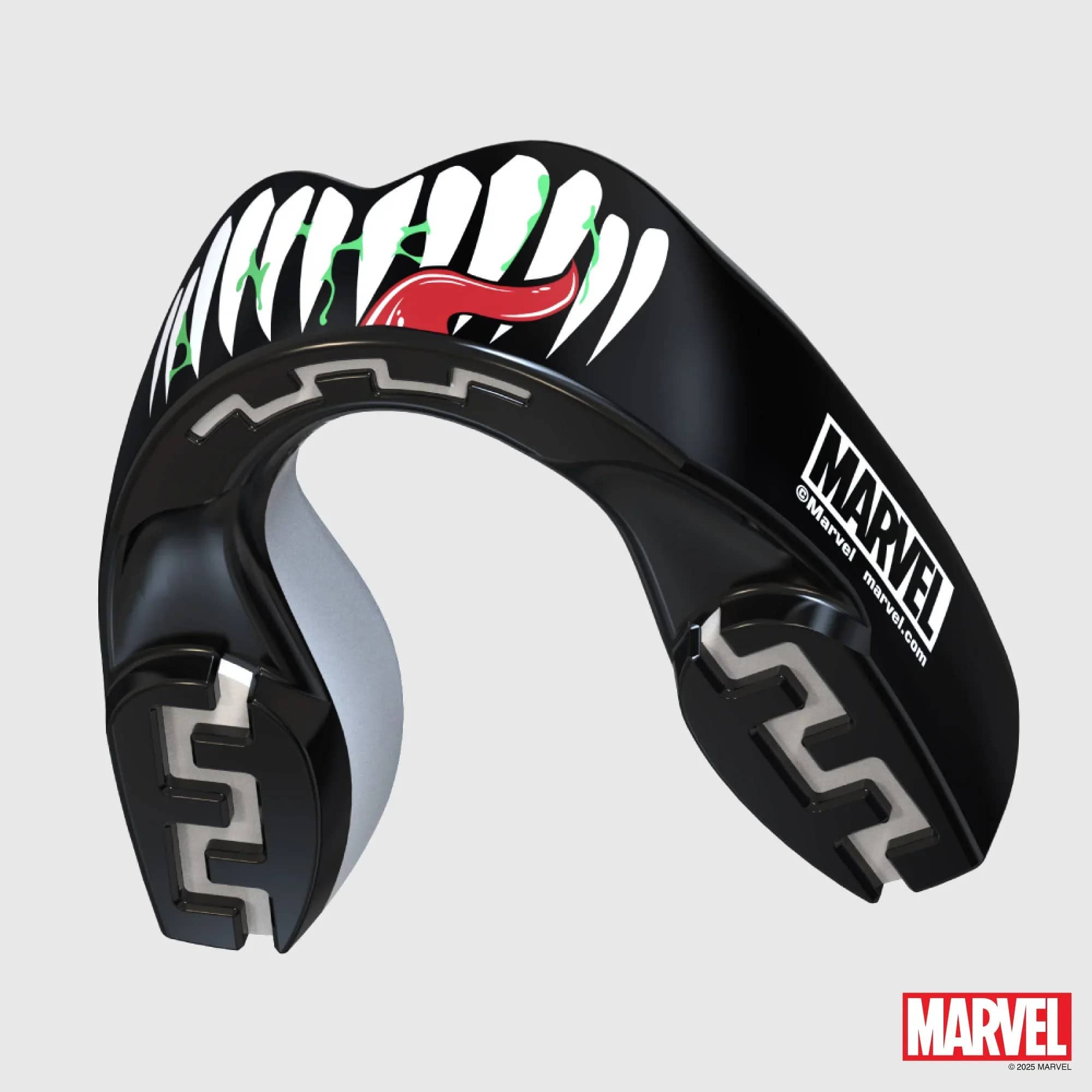 SafeJawz Marvel Venom tannbeskytter · Black – originalt produktbilde fra SafeJawz